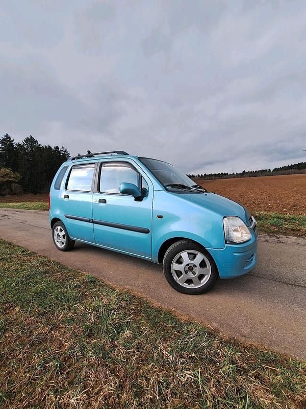 Gebraucht Opel Agila 75 PS (55 kW) 2004 Grün Van / Kleinbus