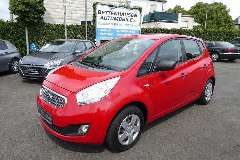 Rot Gebraucht 2010 Kia Venga Vision Kleinwagen | 5.800 € (Teuer) - Bild 1/4
