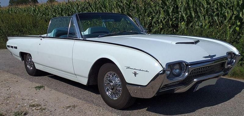 Weiß Gebraucht 1962 Ford Thunderbird Sport Cabrio | 22.000 € - Bild 1/4