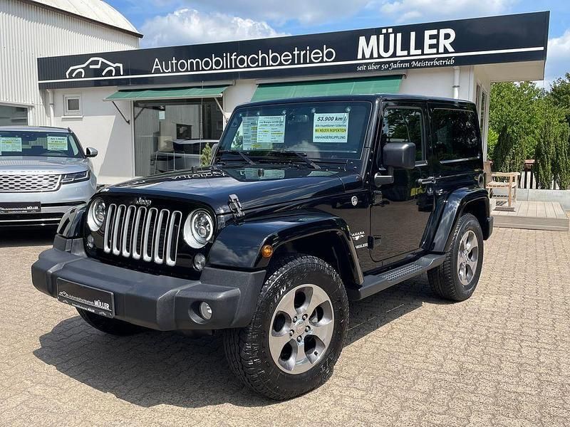 Schwarz Gebraucht 2018 Jeep Wrangler Sahara SUV | 38.800 € (Guter Preis) - Bild 1/4