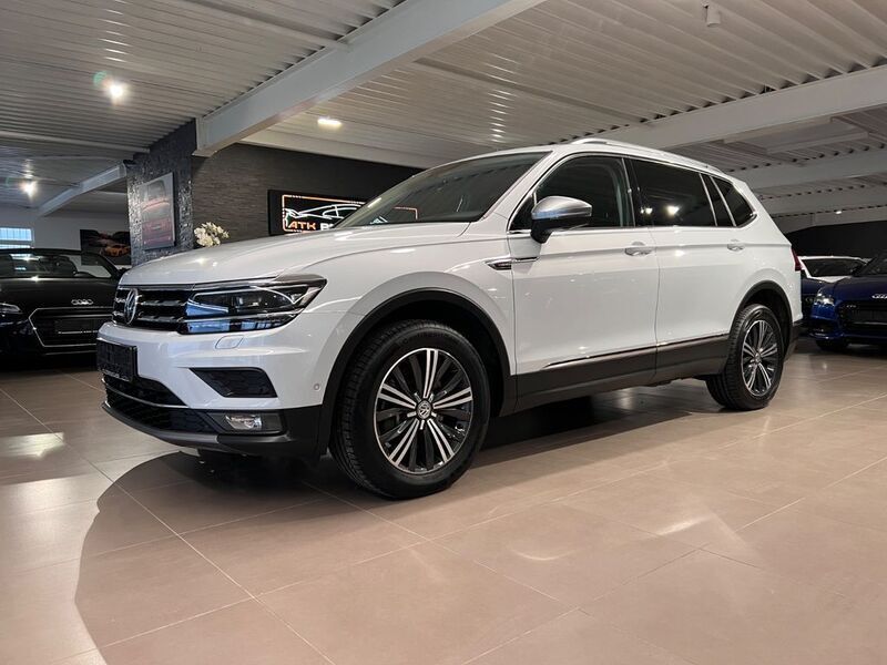 Gebraucht VW Tiguan Allspace Highline 179 PS (131 kW) 2018 Weiß SUV