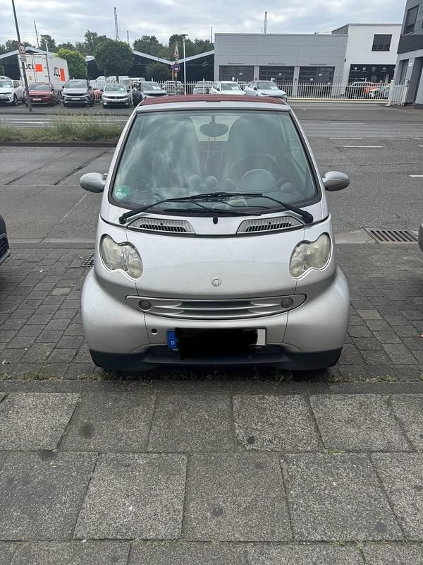 Silber Gebraucht 2005 Smart ForTwo Cabrio Cabrio | 1.500 € (Guter Preis) - Bild 1/4