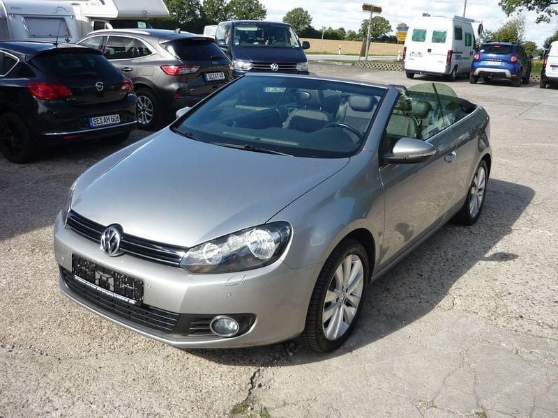 Gebraucht VW Golf Cabriolet Basis 105 PS (77 kW) 2012 Silber Cabrio
