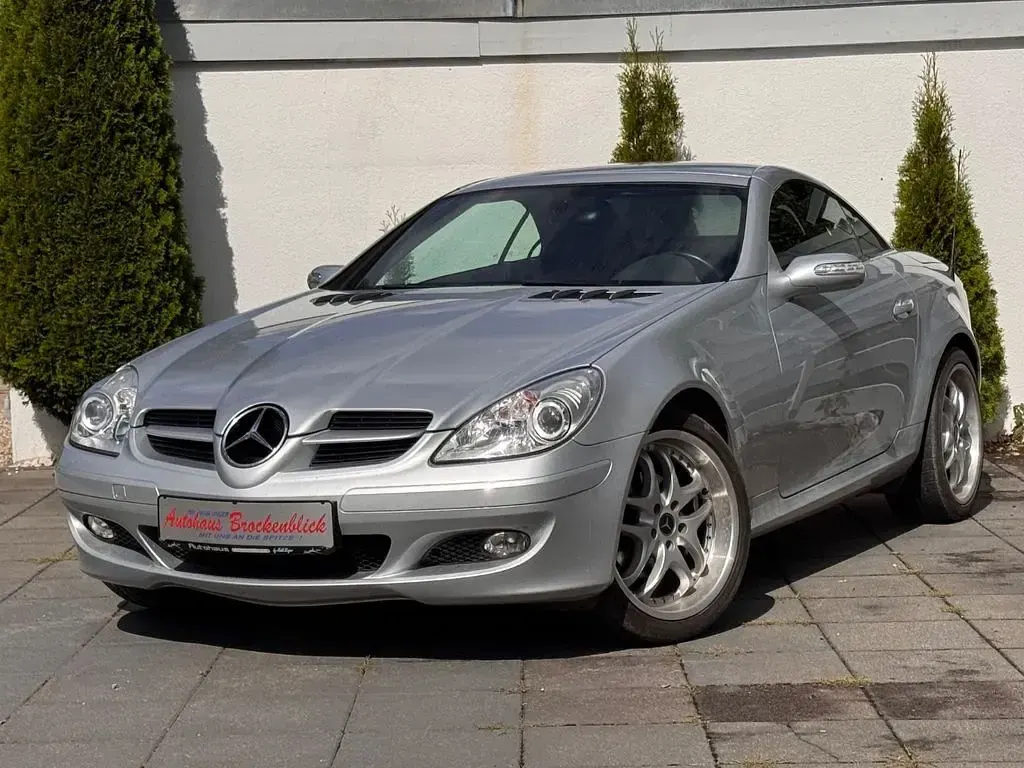 Gebraucht Mercedes SLK200 163 PS (119 kW) 2004 Silber Cabrio