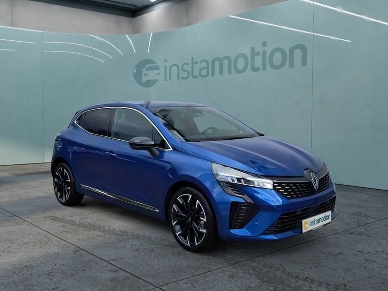 Blau Gebraucht 2024 Renault Clio V Techno Limousine | 22.190 € (Teuer) - Bild 1/4