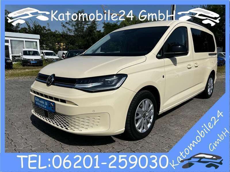 Hellelfenbein r1015 Gebraucht 2021 VW Caddy Maxi Life Van / Kleinbus | 34.950 € (Fairer Preis) - Bild 1/4