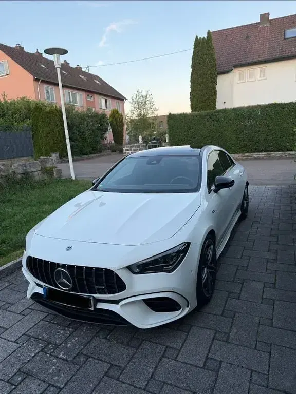 Gebraucht Mercedes CLA45 AMG AMG 421 PS (309 kW) 2022 Weiß Coupé