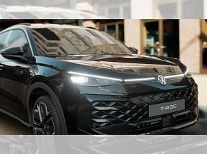 Neu VW T-Roc R-line 150 PS (110 kW) 2025 Schwarz (grenadillschwarz metallic) SUV