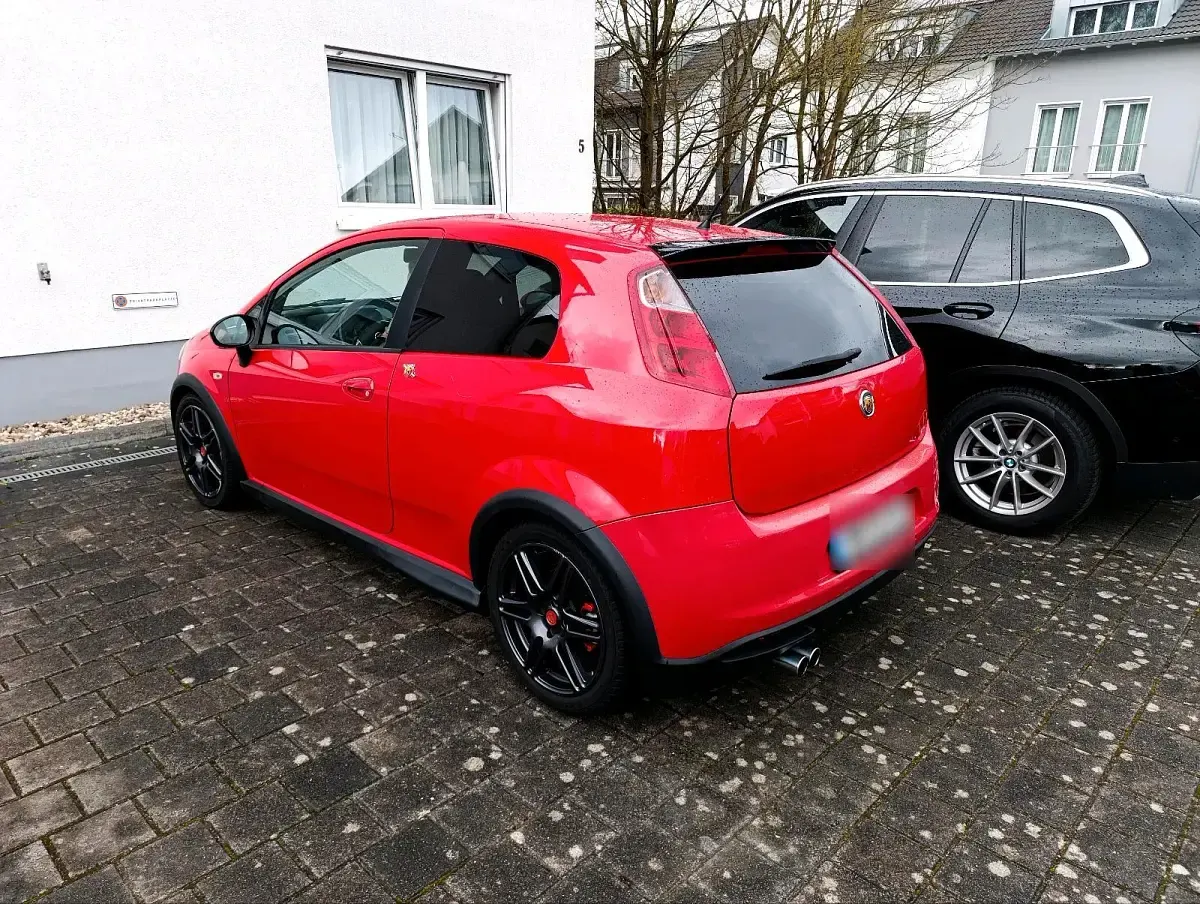 Gebraucht Abarth Grande Punto 155 PS (114 kW) 2009 Rot Kleinwagen