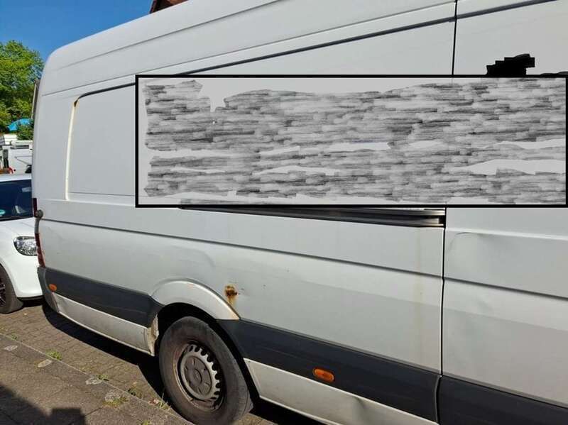 Weiß Gebraucht 2014 Mercedes Sprinter Van | 7.450 € (Guter Preis) - Bild 1/4