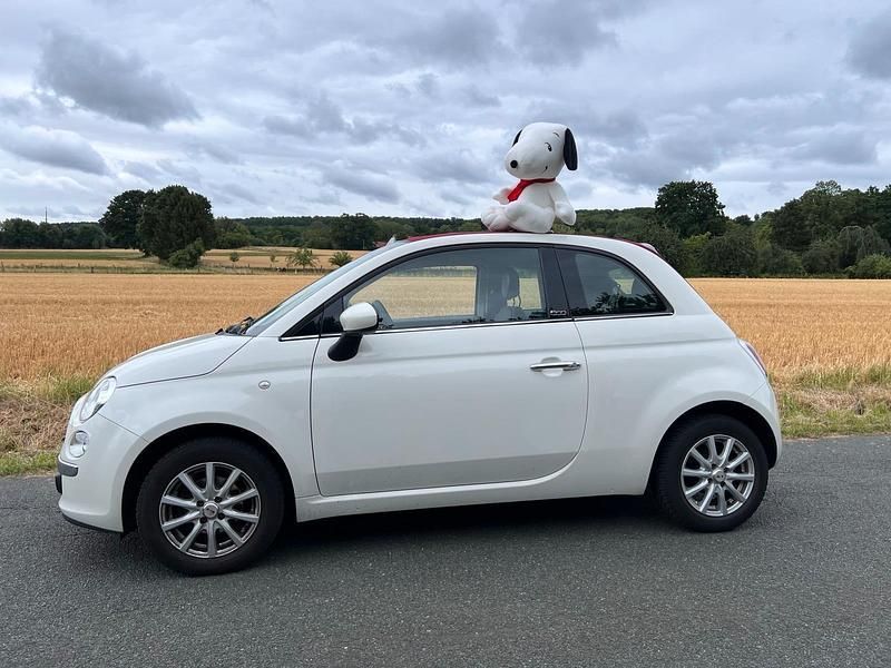 Weiß Gebraucht 2014 Fiat 500 Cabrio | 6.900 € (Guter Preis) - Bild 1/4