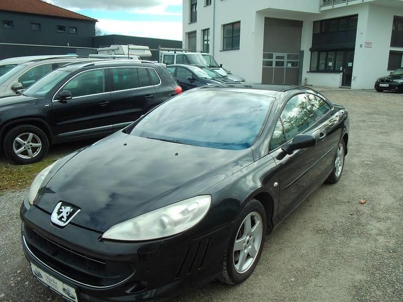 Schwarz Gebraucht 2006 Peugeot 407 Platinum Coupé | 2.950 € (Teuer) - Bild 1/4