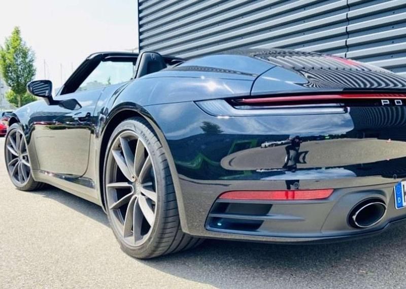 Schwarz Gebraucht 2021 Porsche 911 Carrera Cabriolet Cabrio | 122.000 € (Fairer Preis) - Bild 1/4