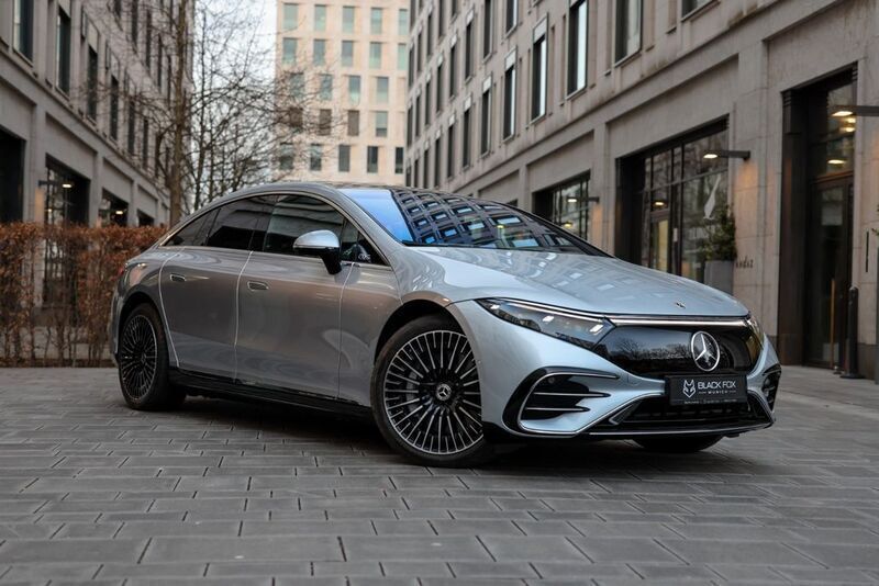 Gebraucht Mercedes EQS580 AMG 384 kW (523 PS) 2022 Silber metallic Limousine