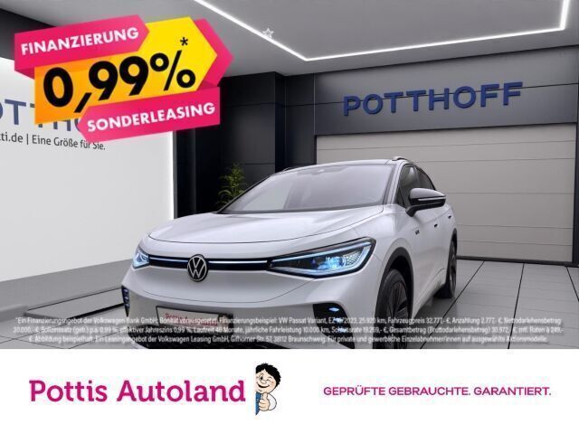 Weiss Gebraucht 2023 VW ID.4 GTX SUV | 42.777 € (Fairer Preis) - Bild 1/4