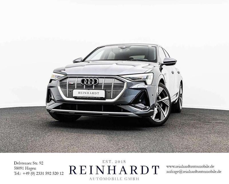 Daytonagrau perleffekt Gebraucht 2021 Audi e-tron Sportback S-Line SUV | 40.600 € (Fairer Preis) - Bild 1/3