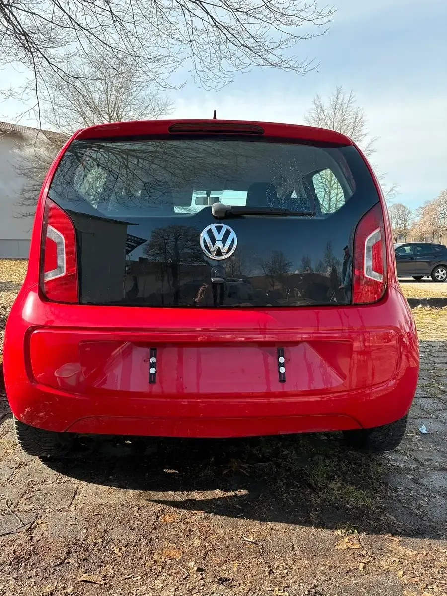 Gebraucht VW up! 75 PS (55 kW) 2014 Rot Kleinwagen