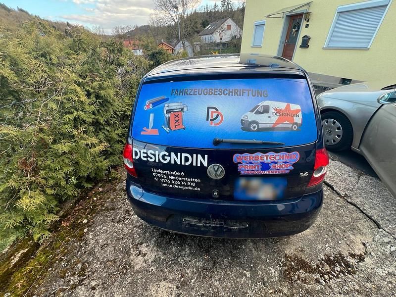 Gebraucht VW Fox 75 PS (55 kW) 2007 Blau Kleinwagen