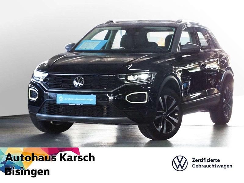 Deep black perleffekt (metallic) Gebraucht 2021 VW T-Roc United SUV | 24.890 € (Fairer Preis) - Bild 1/3