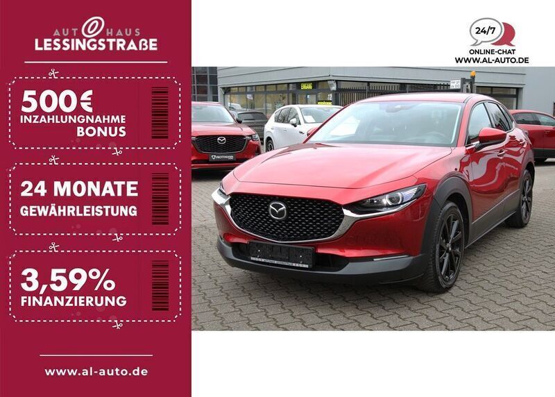 Gebraucht Mazda CX-30 Selection 122 PS (89 kW) 2022 Rot SUV