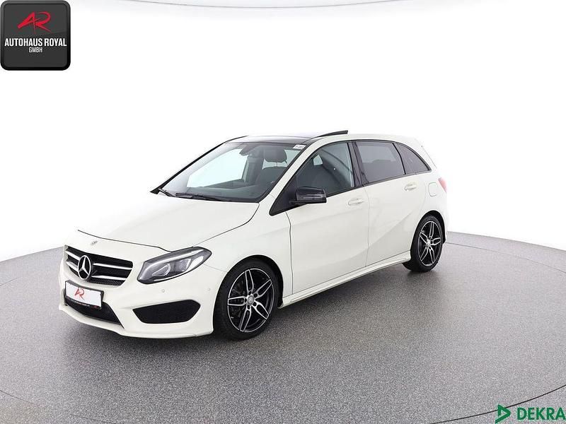 Calcitweiss Gebraucht 2016 Mercedes B200 AMG Van / Kleinbus | 19.880 € (Fairer Preis) - Bild 1/4