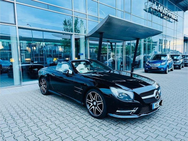 Gebraucht Mercedes SL500 AMG 435 PS (319 kW) 2014 Schwarz Cabrio