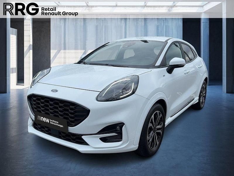 Weiß Gebraucht 2021 Ford Puma Gen-E ST-Line SUV | 16.990 € - Bild 1/3