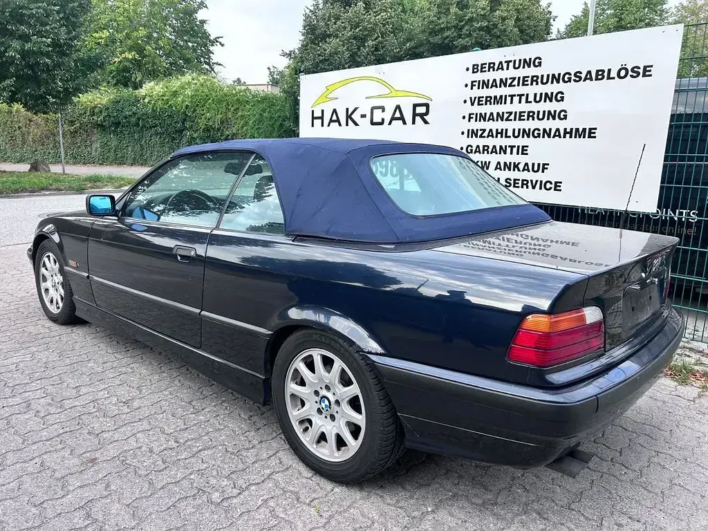 Gebraucht BMW 328 Cabriolet 193 PS (141 kW) 1996 Blau Cabrio