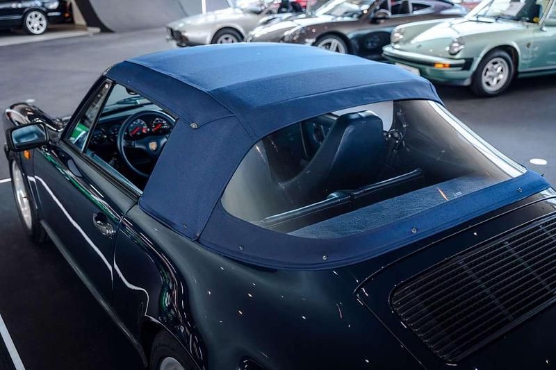 Gebraucht Porsche 911 231 PS (169 kW) 1983 Nachtblau met. Cabrio