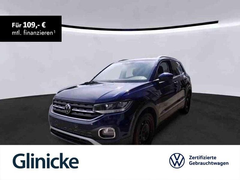 Blau Gebraucht 2021 VW T-Cross United SUV | 18.340 € (Fairer Preis) - Bild 1/3