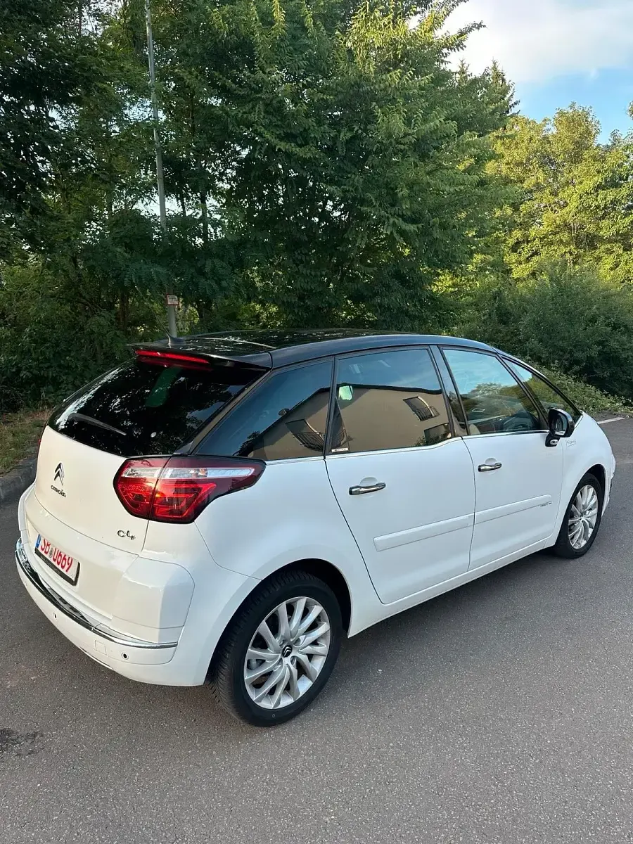 Gebraucht Citroën C4 Picasso 112 PS (82 kW) 2012 Weiß Van / Kleinbus