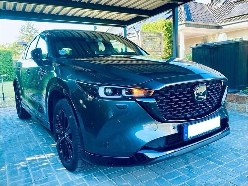 Grau Gebraucht 2024 Mazda CX-5 Homura-Line SUV | 33.500 € (Superpreis) - Bild 1/4