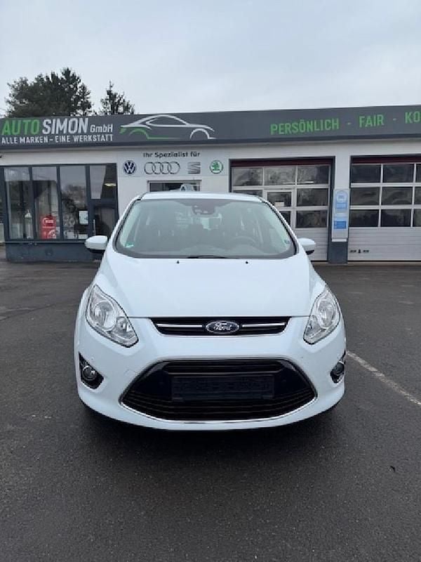 Weiß Gebraucht 2015 Ford C-MAX Titanium Van / Kleinbus | 7.950 € (Superpreis) - Bild 1/4