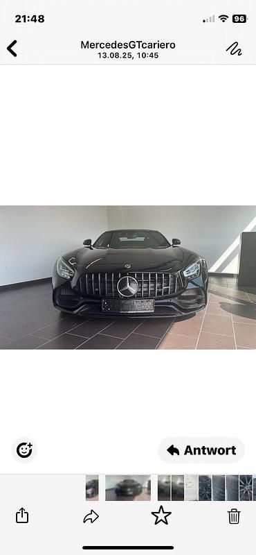 Schwarz Gebraucht 2021 Mercedes AMG GT AMG Cabrio | 99.800 € - Bild 1/3