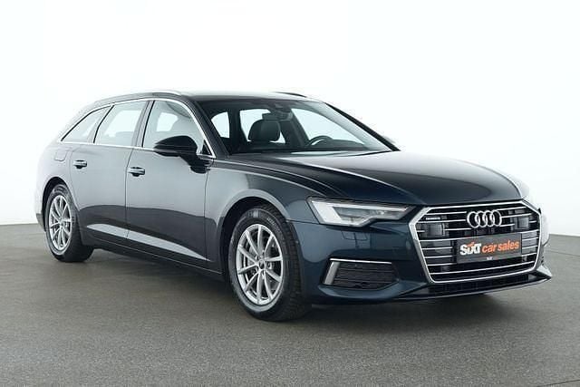 Blau Gebraucht 2023 Audi A6 Design Limousine | 34.440 € (Guter Preis) - Bild 1/4