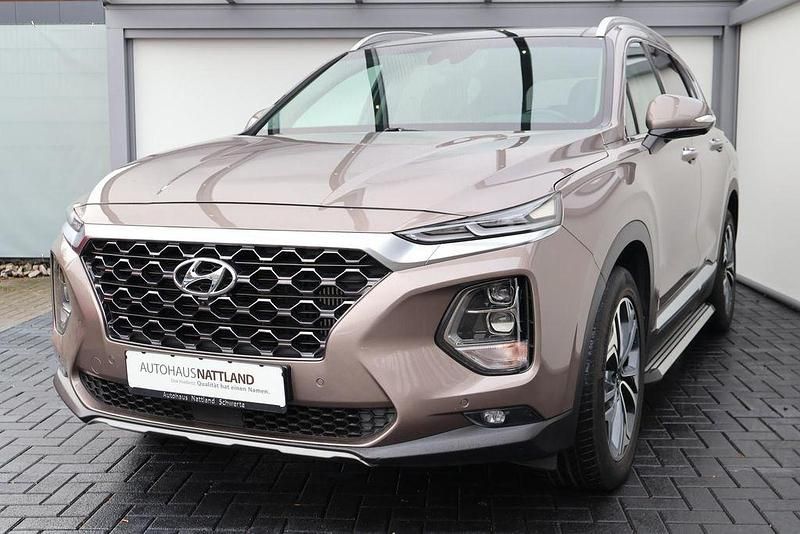 Gebraucht Hyundai Santa Fe Premium 200 PS (147 kW) 2020 Braun SUV