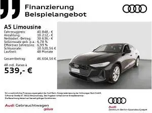 Gebraucht Audi A5 204 PS (150 kW) 2025 Schwarz (mythosschwarz metallic) Limousine