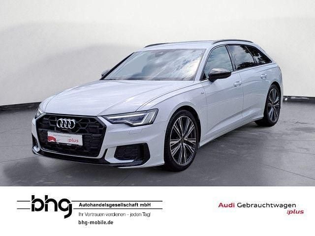 Gletscherweiß metallic Gebraucht 2024 Audi A6 S-Line Kombi | 44.420 € (Guter Preis) - Bild 1/4
