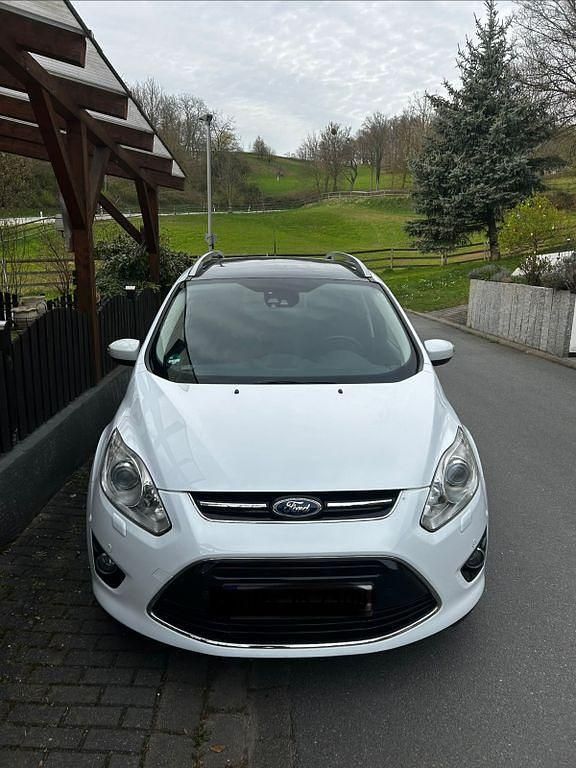 Gebraucht Ford Grand C-Max Titanium 182 PS (133 kW) 2014 Weiß Van / Kleinbus