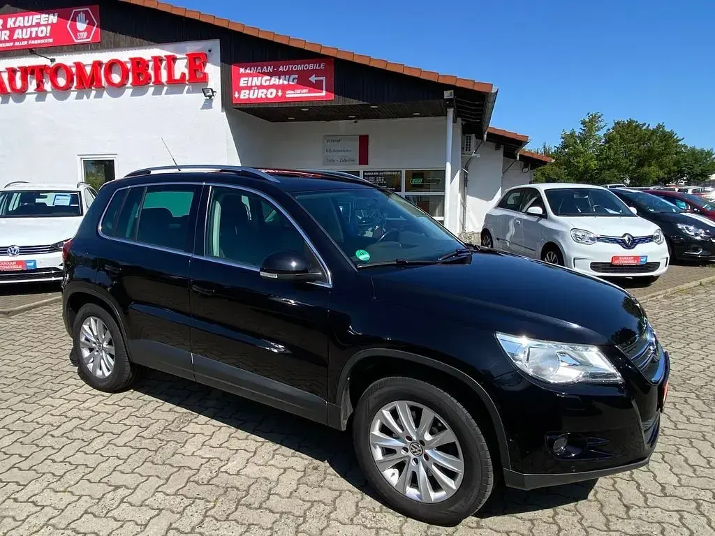 Gebraucht VW Tiguan Sportline 170 PS (125 kW) 2009 Schwarz SUV
