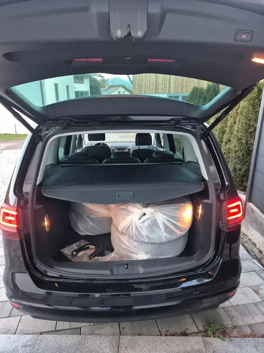 Brugt VW Sharan 177 HK (130 kW) 2017 Sort MPV