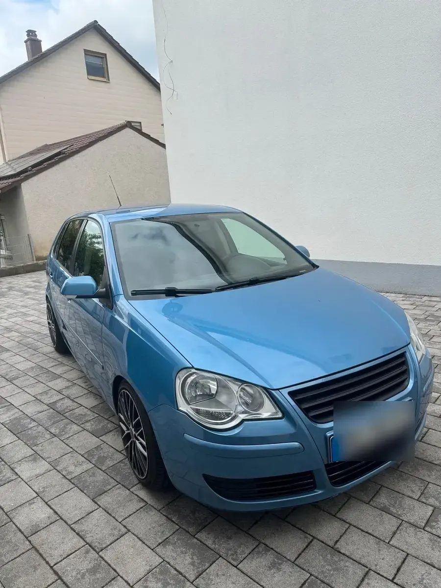 Gebraucht VW Polo 87 PS (63 kW) 2008 Blau Kleinwagen