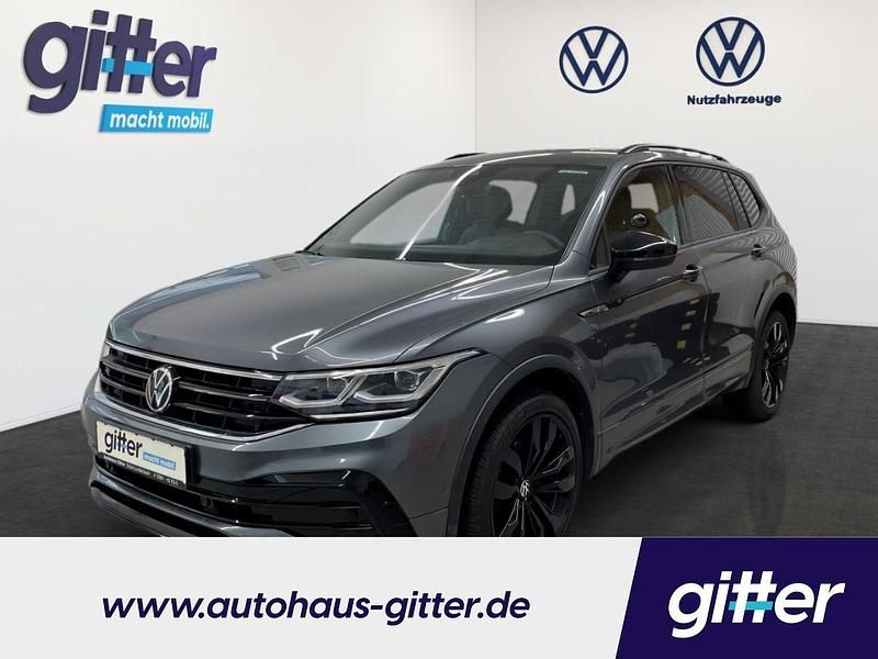 Grau Gebraucht 2022 VW Tiguan Allspace R-line SUV | 35.869 € (Fairer Preis) - Bild 1/4