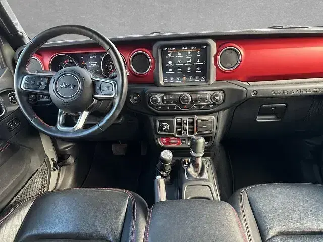 Gebraucht Jeep Wrangler Unlimited Rubicon 200 PS (147 kW) 2018 Grau SUV