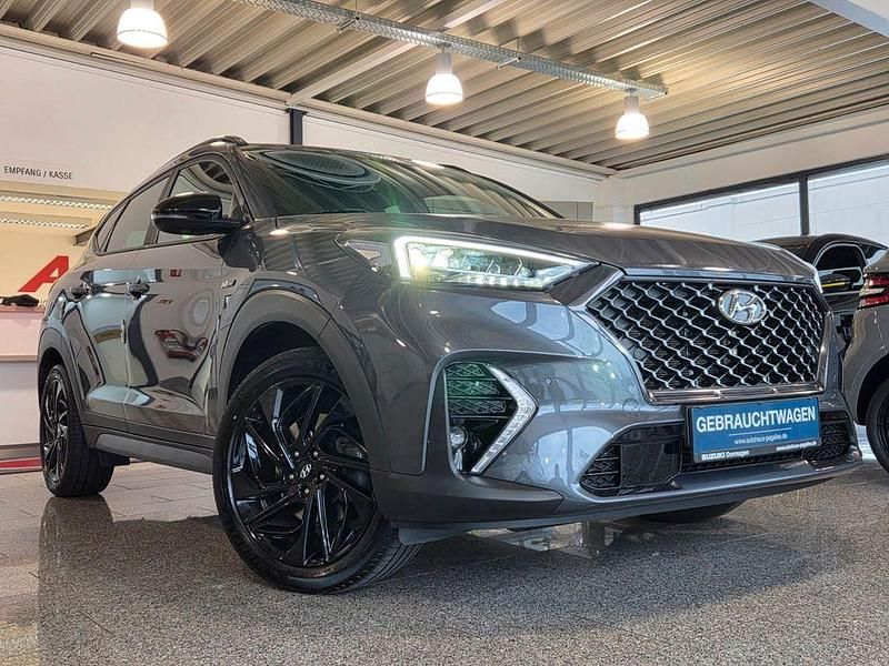 Grau Gebraucht 2019 Hyundai Tucson N Line SUV | 22.490 € (Fairer Preis) - Bild 1/4