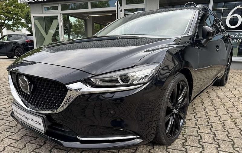 Jet black Gebraucht 2021 Mazda 6 Homura-Line Kombi | 25.900 € (Fairer Preis) - Bild 1/4