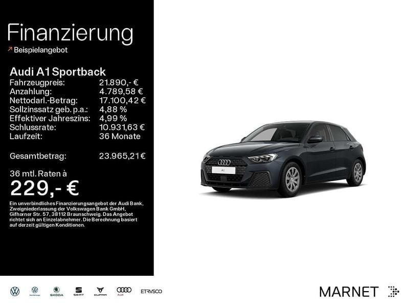 Usata Audi A1 95 CV (69 kW) 2023 Grigio SUV