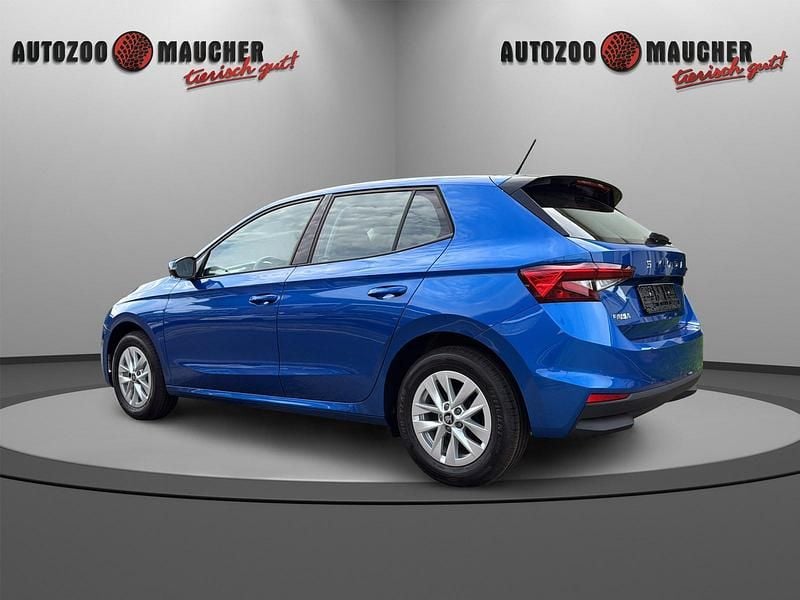 Neu Skoda Fabia 2026 Raceblau metallic Kleinwagen