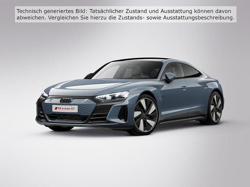 Kemoragrau metallic (metallic) Gebraucht 2023 Audi RS e-tron GT Ambiente Limousine | 68.900 € (Superpreis) - Bild 1/4