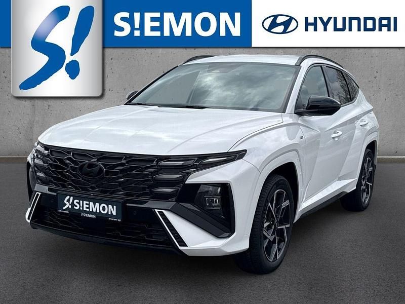 Atlas white Neu 2025 Hyundai Tucson N Line SUV | 31.530 € (Superpreis) - Bild 1/4